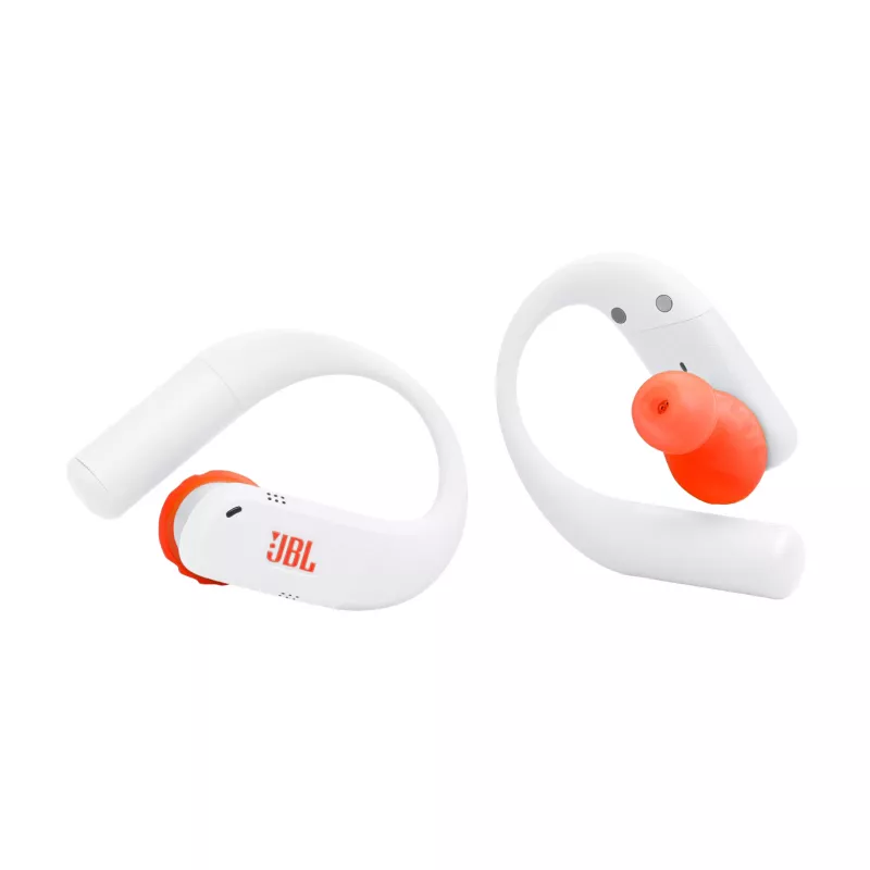 JBL Endurance Peak 4 kuulokemikrofoni langaton in-ear urheilu USB Type-C Bluetooth valkoinen