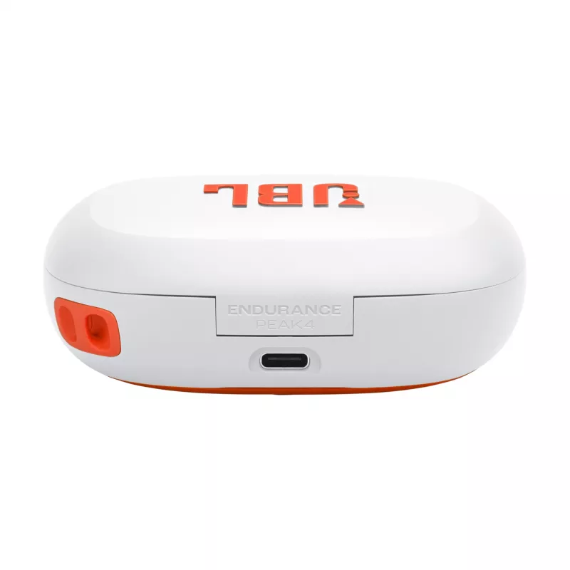 JBL Endurance Peak 4 kuulokemikrofoni langaton in-ear urheilu USB Type-C Bluetooth valkoinen