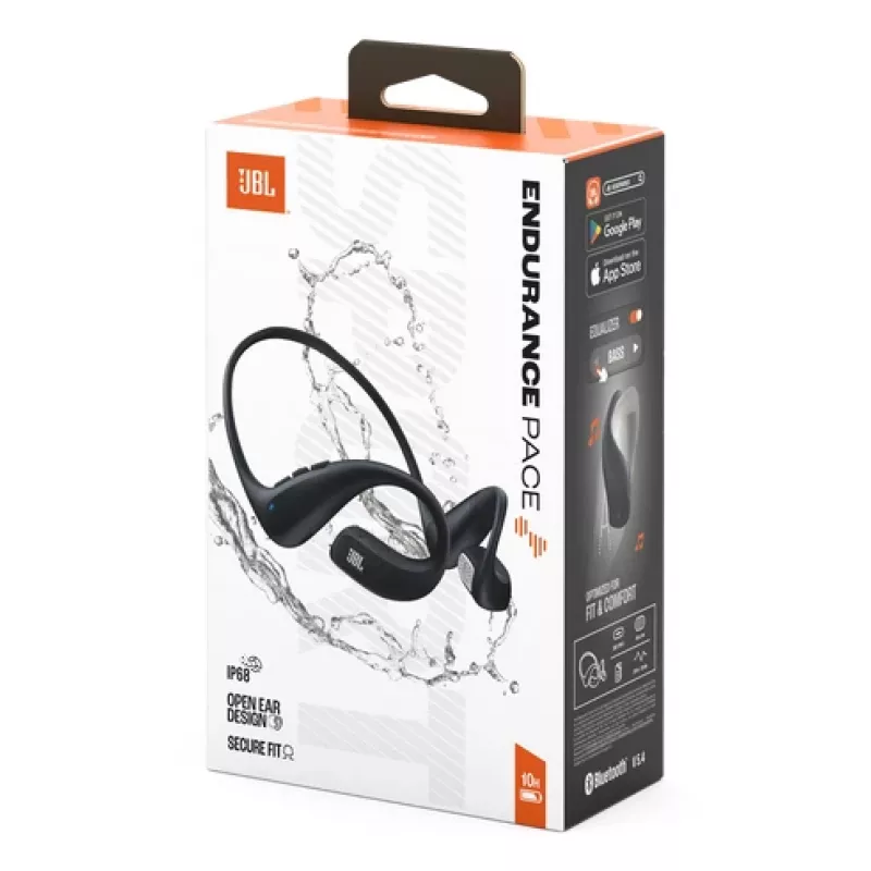 JBL Endurance Pace kuulokemikrofoni langaton open-ear urheilu Bluetooth musta