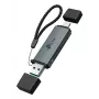 Kortinlukija TP‑LINK UA430D USB 3.1 — MicroSD/SD-tuki, 200 Mbit/s, musta, 75×22,9×9,3 mm