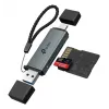 Kortinlukija TP‑LINK UA430D USB 3.1 — MicroSD/SD-tuki, 200 Mbit/s, musta, 75×22,9×9,3 mm