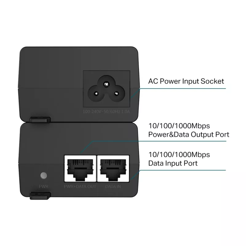 PoE+-injektori TP-Link TL-PoE160S