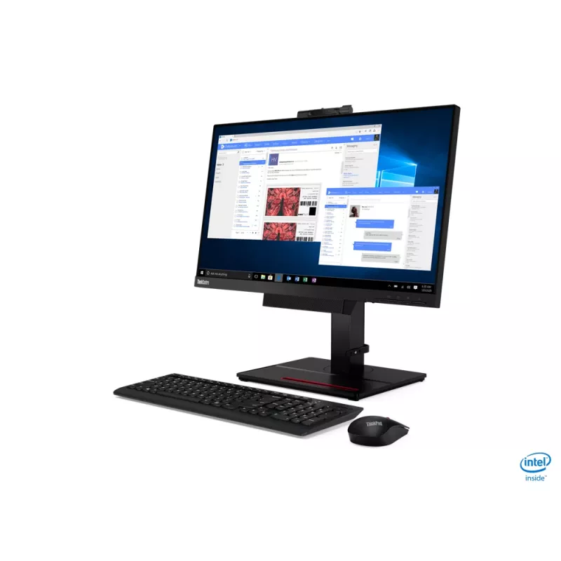 Lenovo ThinkCentre Tiny-In-One tietokonenäyttö 60,5 cm (23,8 inch) 1920 x 1080 pikseliä Full HD LED musta