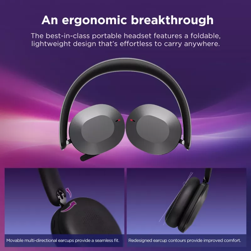 Lenovo 4XD1T60925 kuulokkeet/headset langaton panta toimisto/callcenter USB Type-C Bluetooth harmaa
