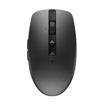 HP 715 ladattava monilaitehiiri, molempikätinen, RF Wireless + Bluetooth, 3000 DPI, musta