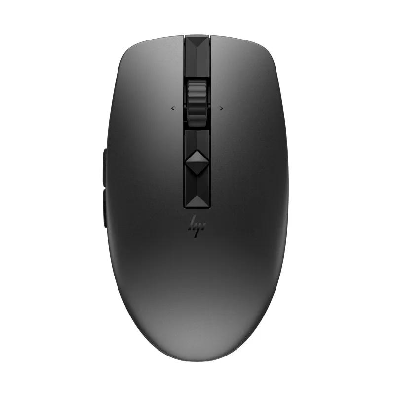 HP 715 ladattava monilaitehiiri, molempikätinen, RF Wireless + Bluetooth, 3000 DPI, musta