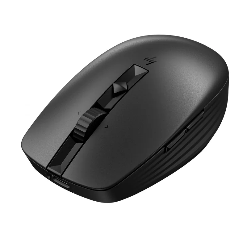 HP 715 ladattava monilaitehiiri, molempikätinen, RF Wireless + Bluetooth, 3000 DPI, musta