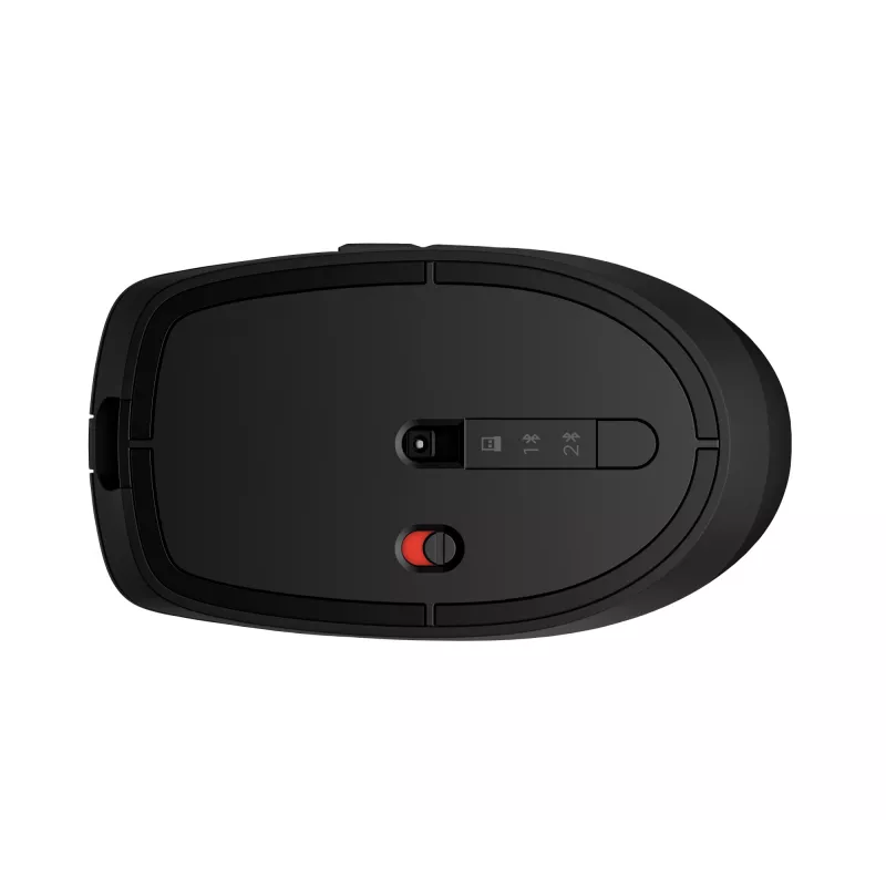 HP 715 ladattava monilaitehiiri, molempikätinen, RF Wireless + Bluetooth, 3000 DPI, musta