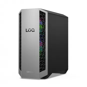 Lenovo LOQ Tower 26ADR10 AMD Ryzen™ 7 8745HX 16 GB DDR5-SDRAM 1 TB SSD NVIDIA GeForce RTX 5070 Windows 11 Home PC musta