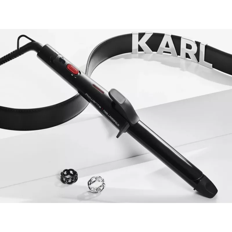 Rowenta X KARL LAGERFELD CF321L kiharrin lämmin musta, punainen 47 W 1,8 m