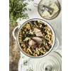 Tefal valurautainen tarjoilupannu LOV E25972, pyöreä 3,8 L, 28 cm, beige