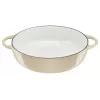 Tefal valurautainen tarjoilupannu LOV E25972, pyöreä 3,8 L, 28 cm, beige