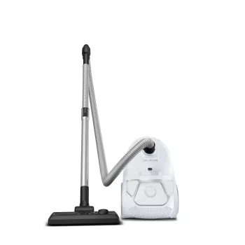 Pussiton pölynimuri ROWENTA Compact Power RO3957EA — 900 W, kuivaimurointi, 3 l yhdistelmäpölysäiliö, hygieniasuodatin, valkoinen