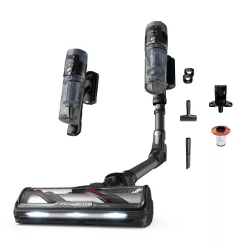 Rowenta X-Force Flex 14.80 RH9B36WV varsi-imuri/akkuimuri 2-in-1-varsi-imuri akku kuiva pussiton 0,65 l 670 W musta, sininen