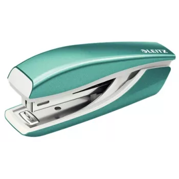 Leitz NeXXt WOW Metal mini-nitoja, 10 arkkia, sininen, metalli, muovi, 80 g/m², 3,5 cm, ylätäyttöinen