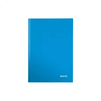 Leitz WOW muistikirja A5 ruudullinen kovakantinen, sininen, A5, 80 arkkia, 80 g/m², ruudullinen paperi, kovakantinen