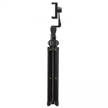 Jalusta Hama Rotary Smartphone II älypuhelimelle ja digitaalikameralle, 3-jalkainen, maks. kantavuus 1 kg, korkeus 41,5–150 cm, musta