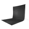 Taustakangas Hama 00021157 musta puuvilla 2950 mm x 6000 mm