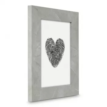 Valokuvakehys HAMA Lio yksittäinen MDF harmaa 13×18 cm valokuvalle, FSC-sertifioitu