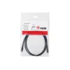 USB4 Gen 4x2 C–C-kaapeli EQUIP 1,2 m, 80 Gbit/s, PD240W, 8K@60Hz, musta