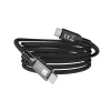 USB4 Gen4x2 C–C-kaapeli EQUIP 2 m, 80 Gbit/s, PD 240 W, 8K@60Hz, musta