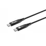 Equip USB 4 ultrahohut C–C-kaapeli, 1,2 m, PD240W, 4K/60Hz, 40 Gbps, musta