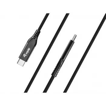Equip USB 4 ultrahohut C–C-kaapeli, 1,2 m, PD240W, 4K/60Hz, 40 Gbps, musta