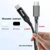 Equip USB 4 ultrahohut C–C-kaapeli, 1,2 m, PD240W, 4K/60Hz, 40 Gbps, musta