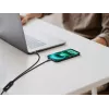 USB-C–2x USB-C Y-latauskaapeli EQUIP 1,5 m PD 140 W, USB 2.0, musta