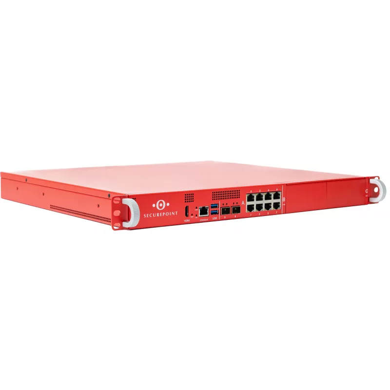 Securepoint RC1000RR G6 laitteistopalomuuri 1U 59 Gbit/s