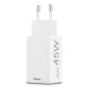 Hama 00125141 matkalaturi yleismalli valkoinen AC-pikalataus sisäkäyttöön
