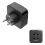 Hama 00223460 verkkopistoke-adapteri tyyppi E/F hybridi yleismalli musta