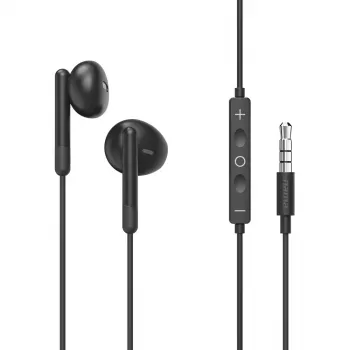 Hama Noble kuulokemikrofoni johdollinen in-ear puhelut/musiikki musta