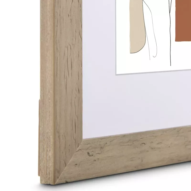 Hama Albero yksittäinen valokuvakehys taupe