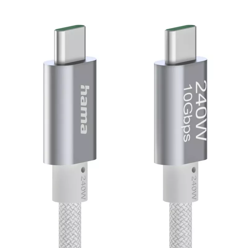 Hama Full-Featured USB-kaapeli USB 3.2 Gen 2 (3.1 Gen 2) 1,5 m USB C valkoinen