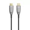 Hama 00202036 HDMI-kaapeli 15 m HDMI Type-A (standardi) musta, harmaa, hopea