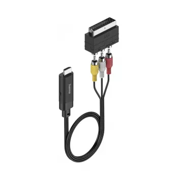 Hama 00205775 videokaapeliadapteri HDMI Type-A (standardi) SCART (21-napainen) musta