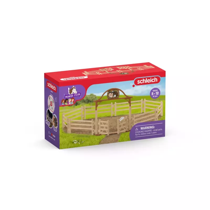 Paddock ja sisäänkäyntiportti Schleich HORSE CLUB 42434