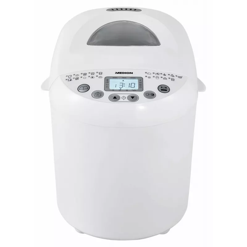 Leipäkone MEDION MD 11011 550 W valkoinen 1 kg digitaalinen ajastin