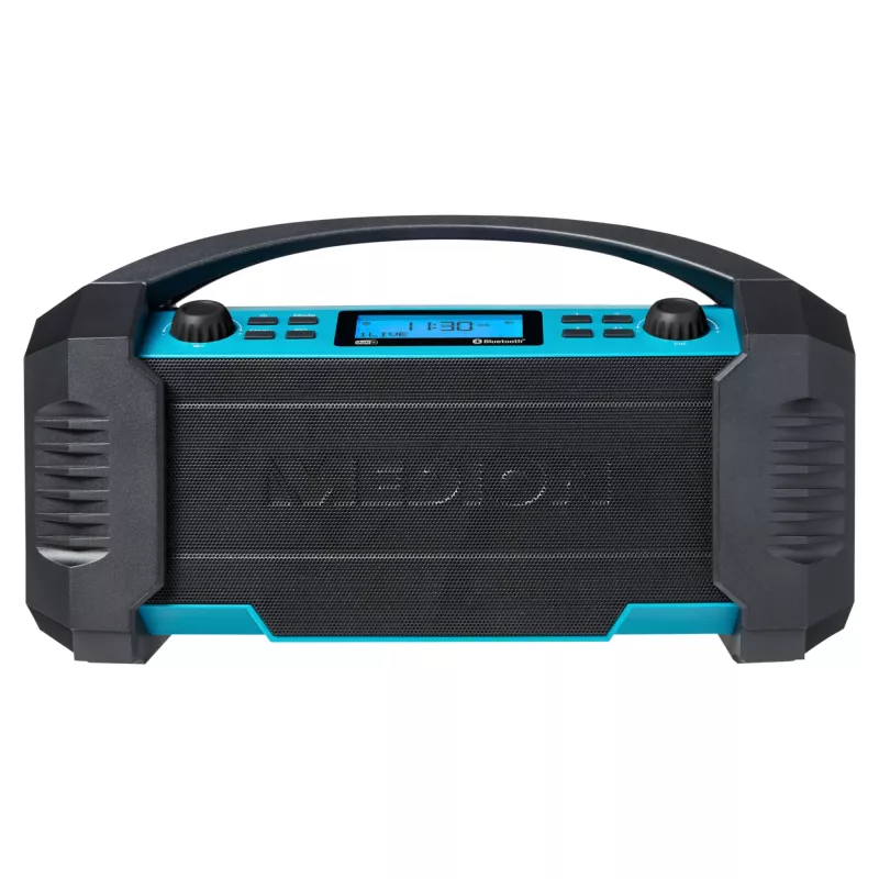 MEDION LIFE E66050 työmaaradio analoginen ja digitaalinen musta, sininen