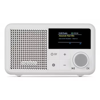 MEDION LIFE S66822 kannettava kannettava digitaalinen valkoinen