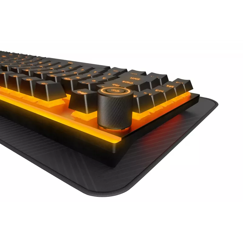 be quiet Light Mount Silent Tactile FR ISO näppäimistö pelaaminen USB AZERTY ranska musta