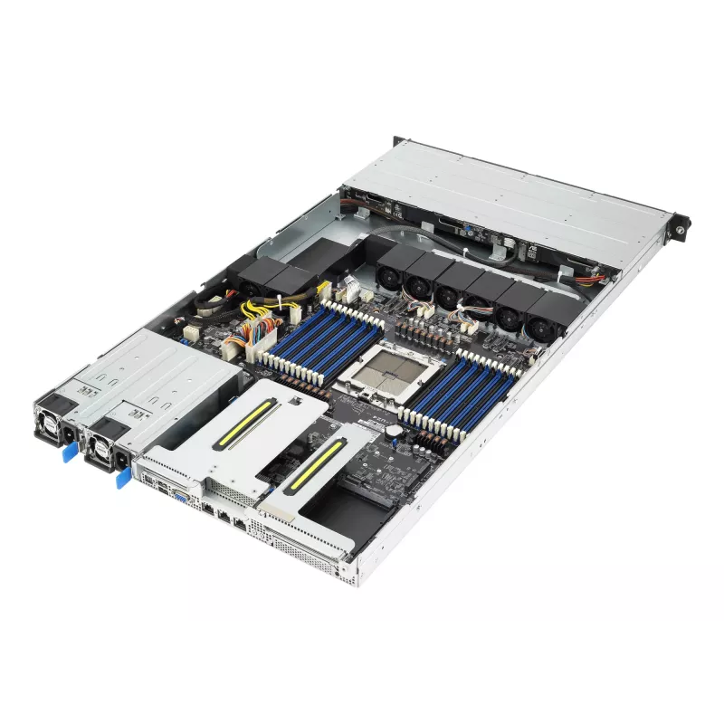 ASUS RS501A-E12-RS4 LGA 6096 telakointi (1U) musta, hopea