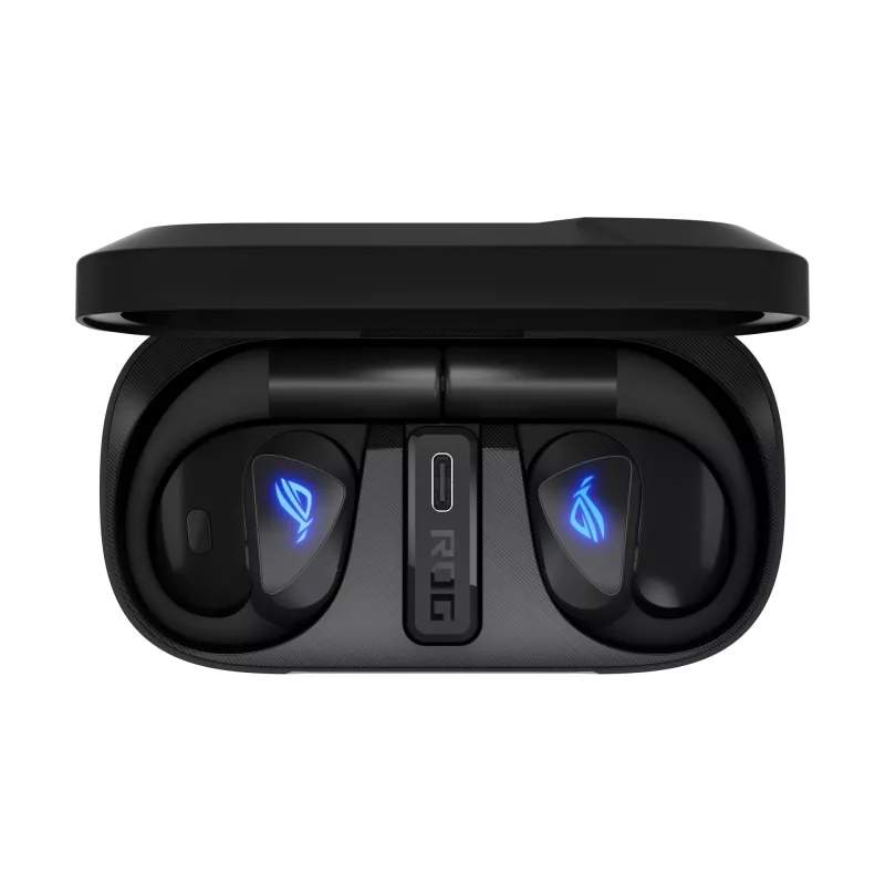 kuulokemikrofoni ASUS ROG Cetra Open Wireless TWS Bluetooth korvakoukku musta, 20–20000 Hz, 116 g