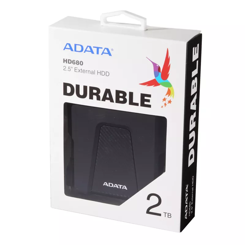 ADATA HD680 ulkoinen kiintolevy 2 TB USB 3.2 Gen 1 (3.1 Gen 1) musta