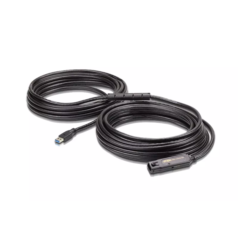 ATEN UE3315 USB-kaapeli USB 3.2 Gen 1 (3.1 Gen 1) 15 m USB A, musta