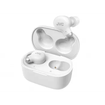 JVC Active Noise Cancelling TWS valkoinen, True Wireless Stereo (TWS), 20 - 20000 Hz, puhelut/musiikki, 10,1 g, kuulokkeet, valkoinen