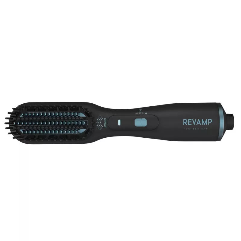 Revamp Progloss Deepform suoristus- ja muotoilukuumailuharja Warm, musta, 550 W, 3 m