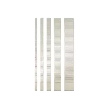 Nobo T-Card -metallipaneelit koko 2, 32 lokeroa, harmaa, 64 mm, 655 mm, 210 g, 64 mm, 13 mm
