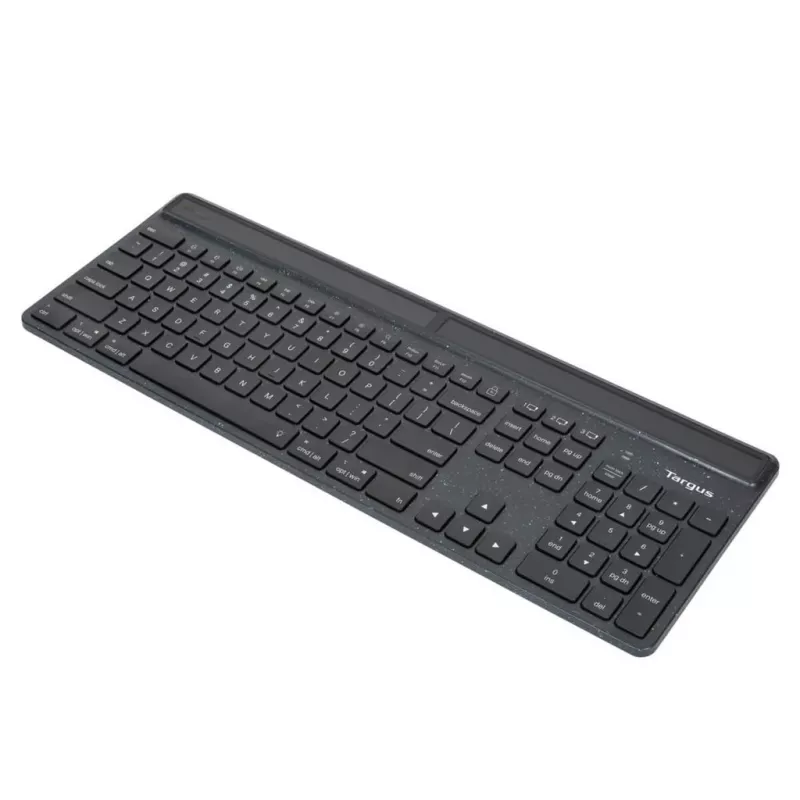 Targus EcoSmart AKB868UK -näppäimistö universaali Bluetooth QWERTY UK English, musta